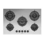 BARAZZA PM75 Hob Built-in | Class - | 2 gas + 2 dual crown Chef, Linear design, High performance