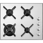 BARAZZA 1PSPT64 Gas hob Built-in | 4 burners + triple crown, Cast iron grids, AISI 304 stainless steel