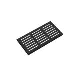 BARAZZA Ripiano Scolabicchieri Grande Nero- 1CRGN Accesorio para fregadero Accesorio | acabado negro, superficie perforada, soporte fregadero