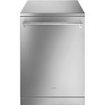 Smeg LVS345BQSTX Geschirrspüler | Freistehend | Energieklasse D | 13 Gedecke, Frequenzumrichtermotor, Express-Funktion