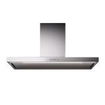 Falmec Plane Nrs Plus 120 Eu Inox 220-240V - 50-60Hz T80 S/Filtro Hood Wall-mounted | Class A | Perimeter extraction, 800 m³/h, stainless steel