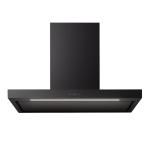 Falmec Plane Nrs Plus 90 Eu Nero 220-240V - 50-60Hz T80 S/Filtro Hood Wall-mounted | Class A+ | Black glass, 800 m³/h, T80, LED light