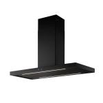 Falmec Plane Plus Island 90 Eu Nero 220-240V - 50-60Hz T80 S/Filtro Campana extractora Isla | Clase energética A+ | Negro, Iluminación LED, Extracción perimetral