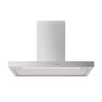 Falmec Plane Plus 120 Eu Bianco 220-240V - 50-60Hz T80 S/Filtro Campana extractora De pared | Clase energética A | Motor externo, Filtro metálico, Diseño elegante