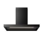 Falmec Plane Plus 90 Eu Nero 220-240V - 50-60Hz T80 S/Filtro Campana extractora De pared | Clase energética A | Cristal negro, LED, botones táctiles