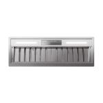 Falmec Gruppo Incasso Pro Plus 80 (S/Radioc. - C/Ricev.) Eu Inox 220-240V - 50-60Hz T100 S/Filtro Campana extractora Empotrable | Clase energética A | 80 cm, control electrónico, filtro de carbón incluido