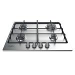 Whirlpool TKRL650IX Gaskochfeld einbau 4 Gaskochfelder, Gusseisenroste, elektronische Zündung