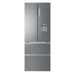 Haier B3FE788CPJW Réfrigérateur-congélateur Pose libre | Classe énergétique E | Technologie Total No Frost, Tiroirs MyZone, écran numérique