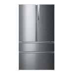 Haier HB26FSSAAA Réfrigérateur-congélateur Pose libre | Classe énergétique E | Capacité : 685 L, No Frost, finition inox, silence : 40 dB