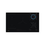 AEG HDB95623NB Mixed induction and gas hob Built-in | 2 Gas burners, 3 Induction zones, Bridge function, 90 cm width, Black color
