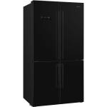 Smeg FQ60NDE Fridge-freezer | Freestanding | Energy Class E | Free installation, French door, Black