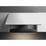 Falmec Virgola Touch 90 Eu Nero 220-240V - 50-60Hz T80 S/Filtro Campana extractora Isla | Clase energética A | Control táctil, 3 velocidades, Motor externo