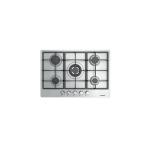 Silverline AS5444X01 Gaskochfeld einbau 5 Gaskochfelder, elektronische Zündung, emaillierte Roste