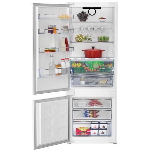 Beko BCNE400E40SNLH Fridge-freezer Built-in | Class E | Capacity: 370 L, HarvestFresh, Total No Frost