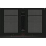 Siemens EX875LX67E Induktionskochfeld mit integrierter dunstabzugshaube Bündig oben touchSlider-Steuerelemente, powerBoost, integrierter bürstenloser Lüfter | Energieklasse A
