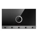 elica NIKOLATESLA UNPLUGGED EVO BLIX/A/90 - PRF0196326 Induction hob with integrated extractor hood Built-in | Class A+ | Ergonomic knobs, black glass and anodized aluminum, intensive airflow 630 m³/h