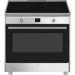 Smeg CG90CIXT Cooker Freestanding | Class A | 5-burner gas stove, multifunction oven, stainless steel