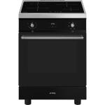 Smeg C6IMBLT2 Cooker Freestanding | Class A | 4 induction zones, Multifunction oven, Digital timer