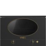 Smeg MP822NAO Microwave oven Built-in | Class A | Capacity 22 L, 5 programmes, Grill