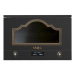 Smeg MP722AO Microwave oven | Built-in | Energy Class A | Cortina Anthracite Design