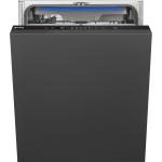Smeg STL361DQ Geschirrspüler | Einbau | Energieklasse D | 13 Gedecke, Frequenzumrichtermotor, FlexiZone