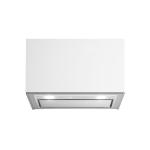 Falmec Gruppo Incasso Murano 50 Cono Vetro Bianco (109) 220-240V 50-60Hz T80 C/Filtro Campana extractora Empotrable | Clase energética A | Diseño vidrio blanco, Filtro incluido, Iluminación LED