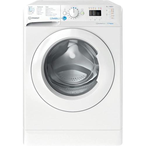 Indesit BWA81496XWVIT Lave-linge Pose libre | Classe énergétique A | Chargement frontal, 8 kg, B