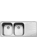 Smeg SP116D Sink Built-in | Single basin, Stainless steel, Too much full integrated
