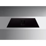 Falmec Zero 84 Vetro Nero Lucido Ral 9005 220-240V - 50-60Hz T60 S/Filtro Campana extractora Empotrable | Clase energética A+ | Inducción con campana, vidrio negro, 84 cm, controles táctiles deslizantes
