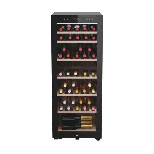 Haier HWS77GDAU1 Cave à vin Pose libre | Classe énergétique G | Cave à vin avec compresseur, Installation libre, 77 bouteille(s)