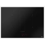 elica NIKOLATESLA FIT RAW BR/A/72 - PRF0202501 Induction hob with integrated extractor hood Built-in | Class A | Matt black glass, Built-in extractor hood, 4 cooking zones