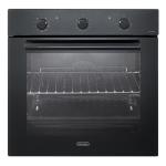 De'Longhi FM6NL Backofen Einbau | Klasse A | elettrico Multifunktion (9F) Cavita 70 L bugnata, Funktion Easy steam, Funktion Idroclean, Programmatore di fine Kochen 120’, Knöpfe e Griff Ausführung colore schwarz, Porta doppio Glas con Glas interno facilme