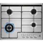 Electrolux EGS 6434X Gas hob Built-in | Class N/A | 4 gas burners, Cast iron grids, Electronic ignition