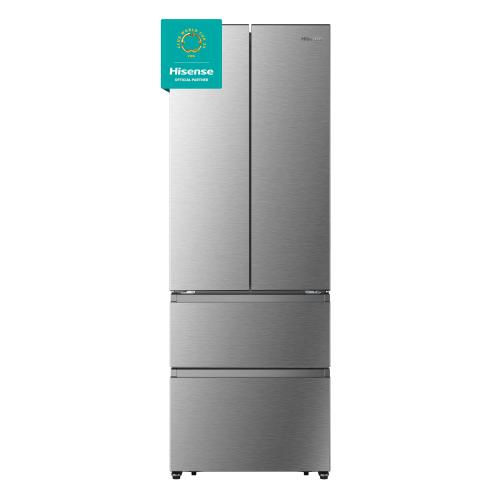 Hisense RF632N4BCE Réfrigérateur-congélateur Pose libre | Classe énergétique E | Installation libre, Porte-fenêtre, acier inoxydable