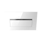 elica BLOOM-S WH/A/85 - PRF0164490A Campana extractora Pared | Clase energética A | Anchura 85 cm, Vidrio negro, Clase A