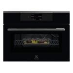 Electrolux KVLAE2XH Microwave oven Built-in | Class N/A | 45cm, Connected, Temperature Probe, Pure Black