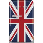 Smeg FAB10RDUJ6 Frigorífico | Nevera de vino | Clase energética D | Edición especial Union Jack, Bisagra derecha, Frigorífico de 135 L