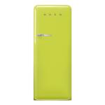 Smeg FAB28RLI6 Réfrigérateur-congélateur | Pose libre | Classe énergétique C | Vert citron vert, porte de droite, Porte simple 150 cm