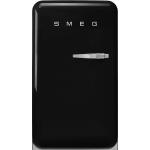 Smeg FAB10HLBL6 Refrigerator Freestanding | Class D | Black color, Left hinge, Refrigerator 135 L