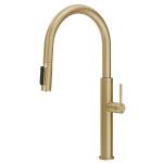 Gessi GESSI 316 Acqua Filtrata Brass Brushed PVD - 60822#727 Mitigeur Évier | Laiton Brossé Pvd, Fonction eau filtrée intégrée, Trois voies eau chaude/froide/filtrée