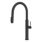 Gessi GESSI 316 Acqua Filtrata Matte Black - 60824#299 Mitigeur Évier | Noir mat, Fonction eau filtrée intégrée, Trois voies eau chaude/froide/filtrée