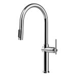 Gessi HABITO Acqua Filtrata Chrome - 60872#031 Mixer tap Sink | Shiny chrome, Integrated filtered water function, Three-way hot/cold/filtered water
