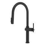 Gessi HABITO Acqua Filtrata Matte Black - 60872#299 Mixer tap Sink | Matt black, Integrated filtered water function, Three-way hot/cold/filtered water