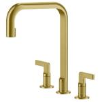 Gessi INCISO Girevole Gold Brushed PVD - 58701#716 Robinet Évier | Or brossé PVD, Bec pivotant 360°, Débit réglable