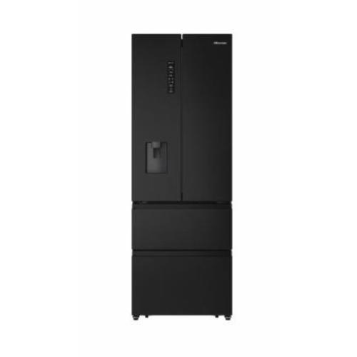 Hisense RF632N4WFE1 Frigorífico-congelador Instalación libre | Clase energética E | Instalación gratuita, Puerta francesa, Negro