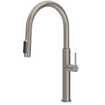 Gessi GESSI 316 Acqua Filtrata Steel Brushed - 60822#239 Mitigeur Évier | Acier Inoxydable Brossé, Fonction eau filtrée intégrée, Trois voies eau chaude/froide/filtrée