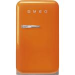 Smeg FAB5ROR6 Frigorífico | Nevera de vino | Clase energética C | Naranja, puerta derecha, Mesa auxiliar de 96 cm
