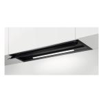 AEG NDE562DB Campana extractora De pared | Clase energética A+ | L 120cm, 680m³/h, Negro