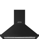 Smeg KPF94MB Campana extractora Encastrado | Acabado negro mate, Elevada aspiración, Diseño compacto