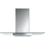 Faber NICE LED SRM X/V NS A90 - 325.0617.053 Hotte Murale | Classe énergétique - | Éclairage LED, Largeur 90 cm, Design moderne
